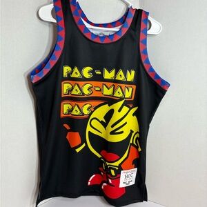 Pac-Man Headgear Classics Nostalgia Tank Top Small Arcade Graphic